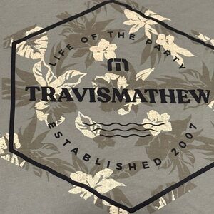 NWT Travis Mathew Blue Long Sleeve Tee XXL